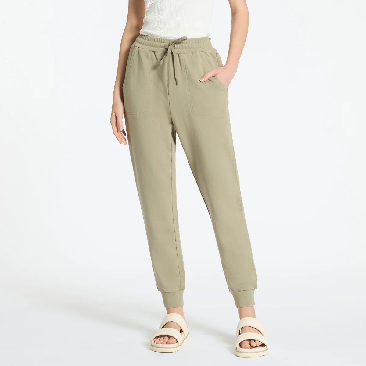 As You Wake - Women's Track Pant / Washed Sage - Image 5