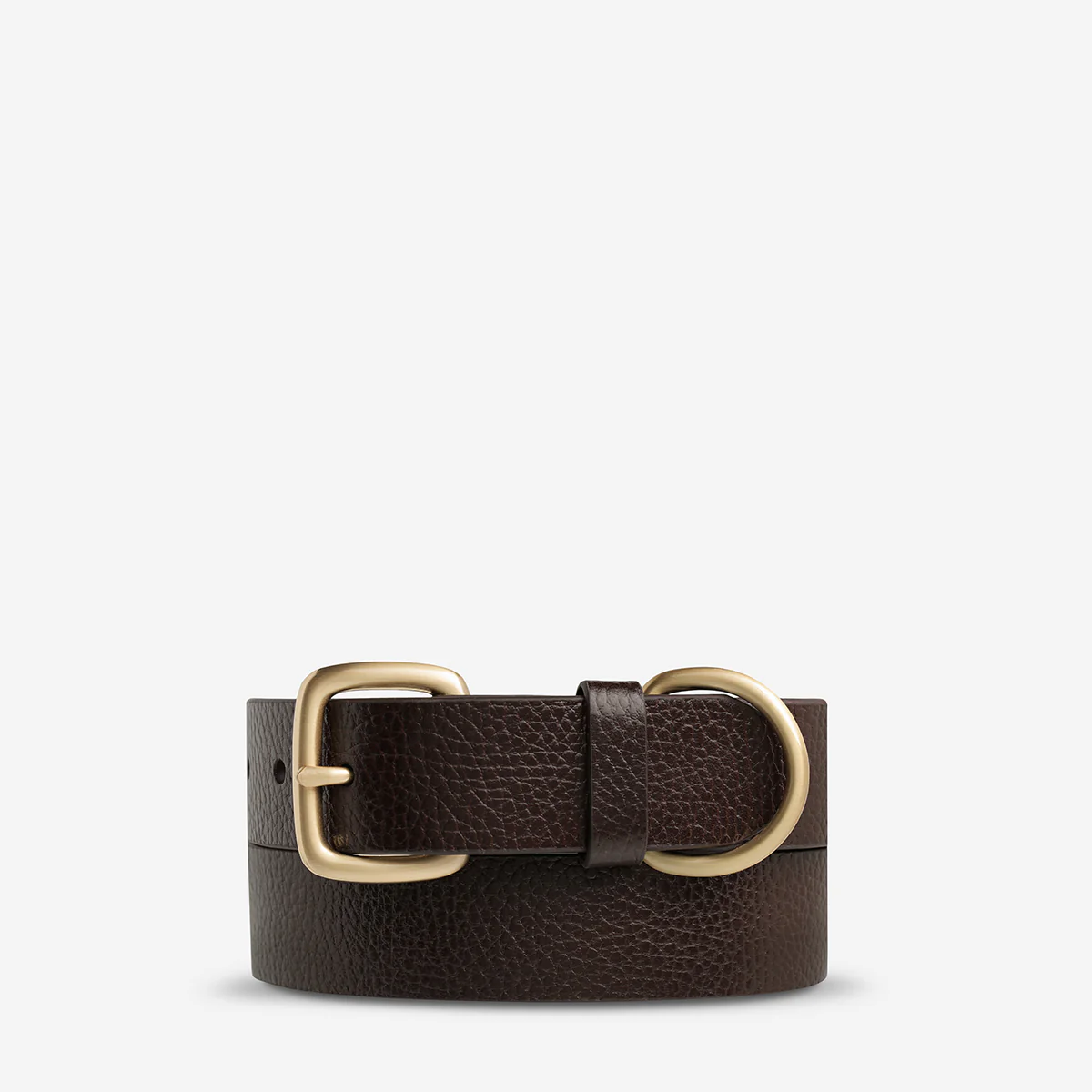 Disarm Belt - Choc/Gold