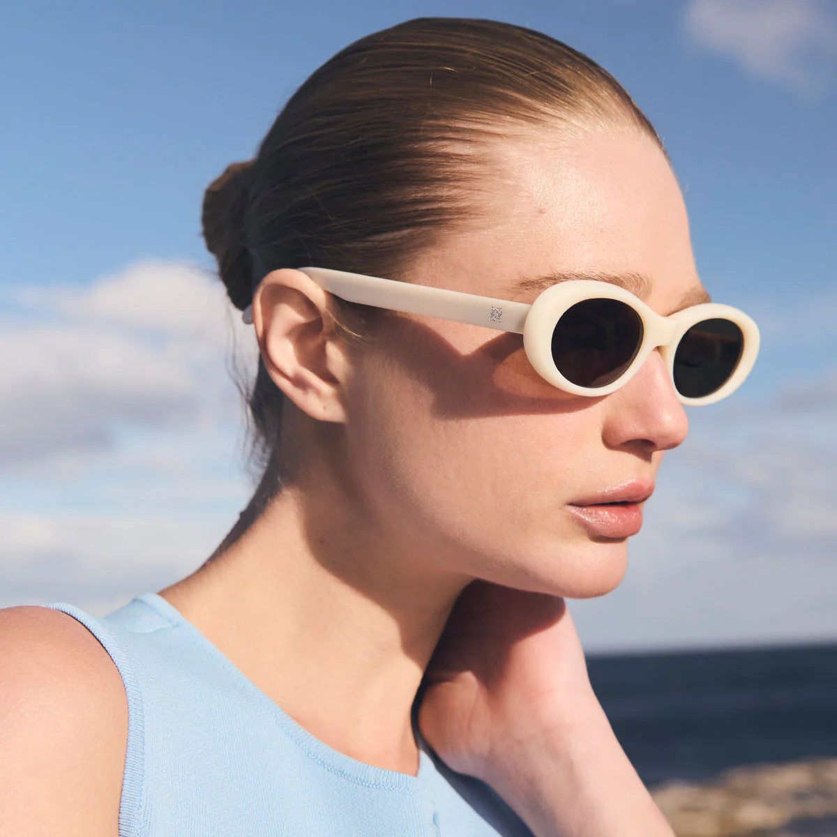 Dopamine Sunglasses - Bone - Image 10