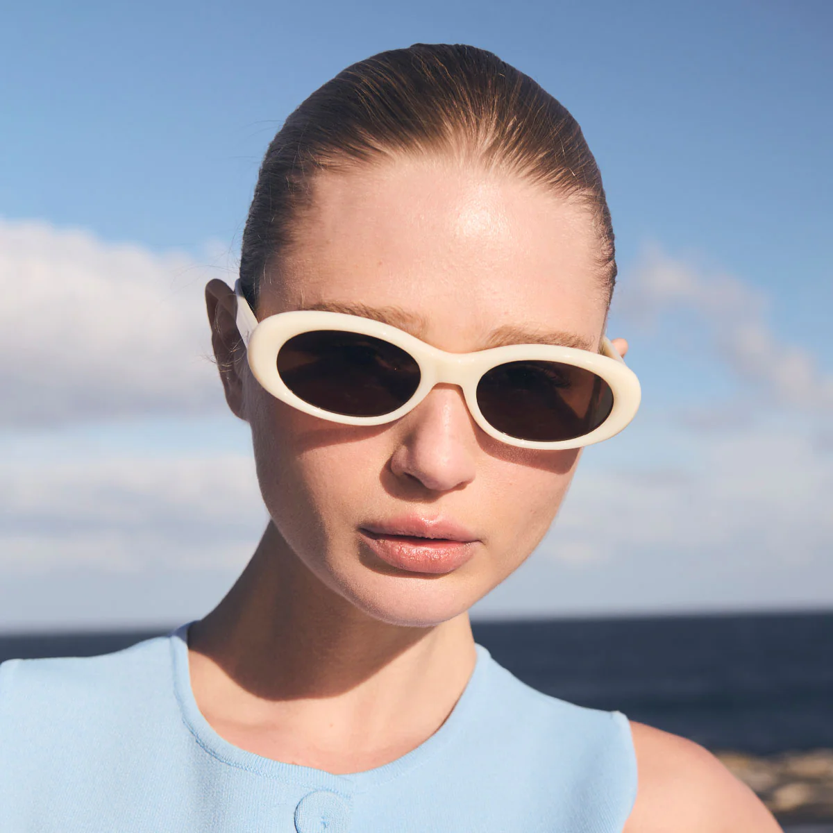 Dopamine Sunglasses - Bone - Image 7