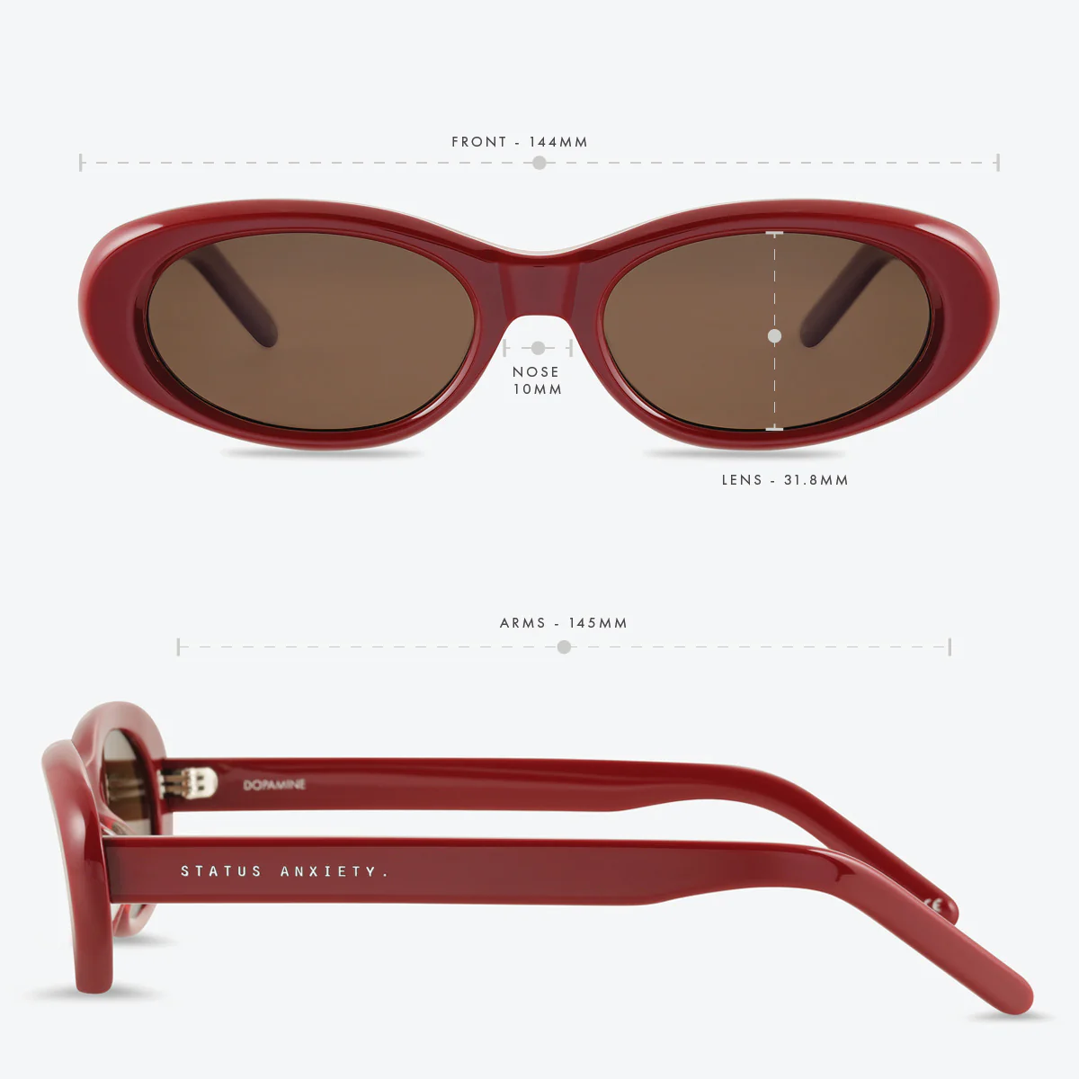 Dopamine Sunglasses - Cherry - Image 6