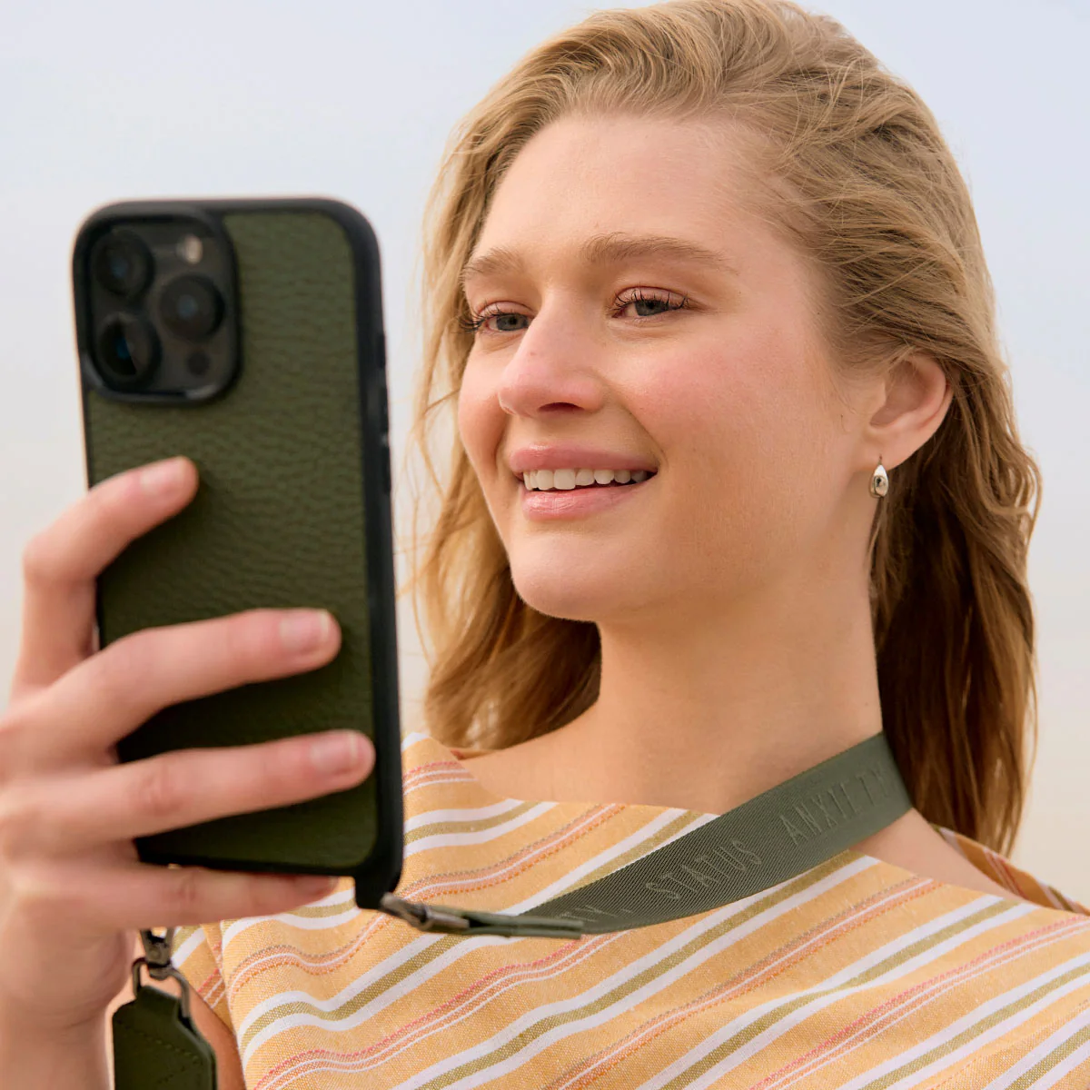 Enough To Leave Phone Case - Khaki - Image 5