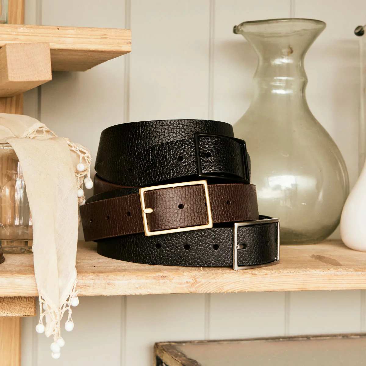 Getting Real Belt - Choc/Gold - Image 10