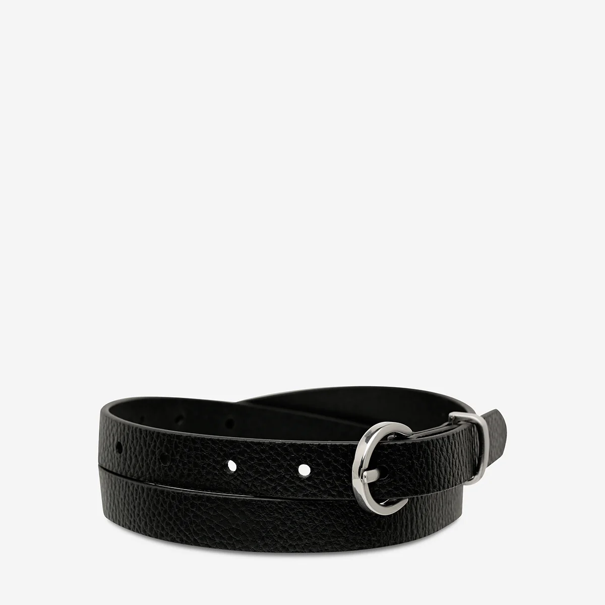 Happens All The Time Belt - Black/Silver - Image 3