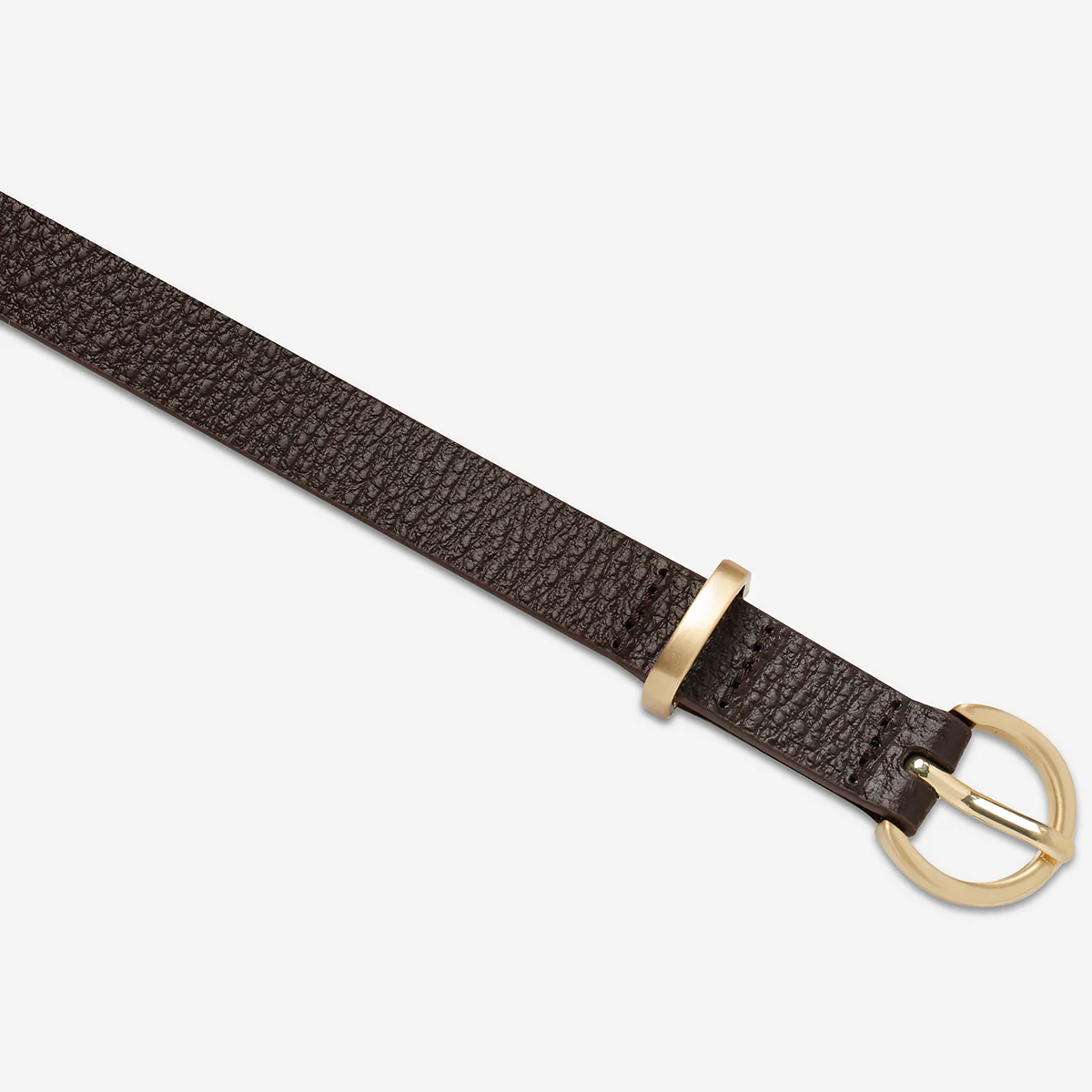 Happens All The Time Belt - Choc/Gold - Image 4