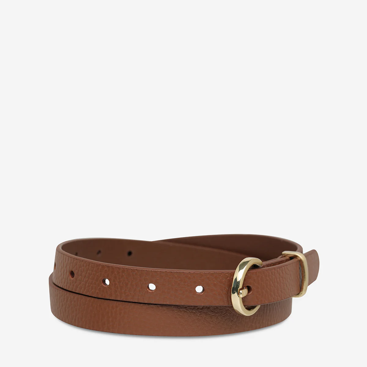 Happens All The Time Belt - Tan/Gold - Image 3
