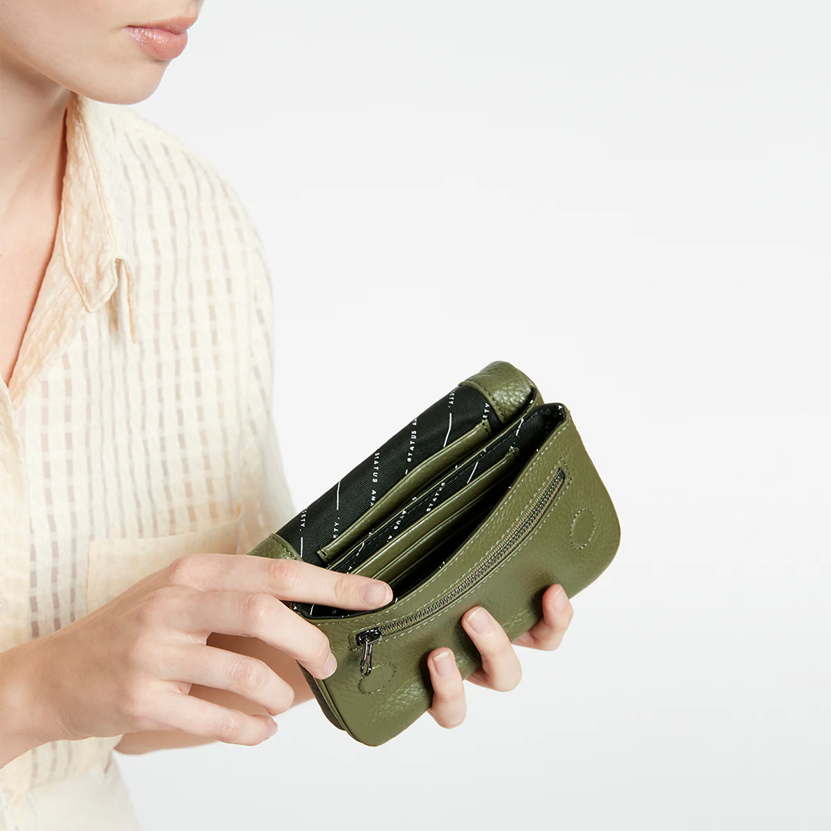 Impermanent Wallet - Khaki - Image 2