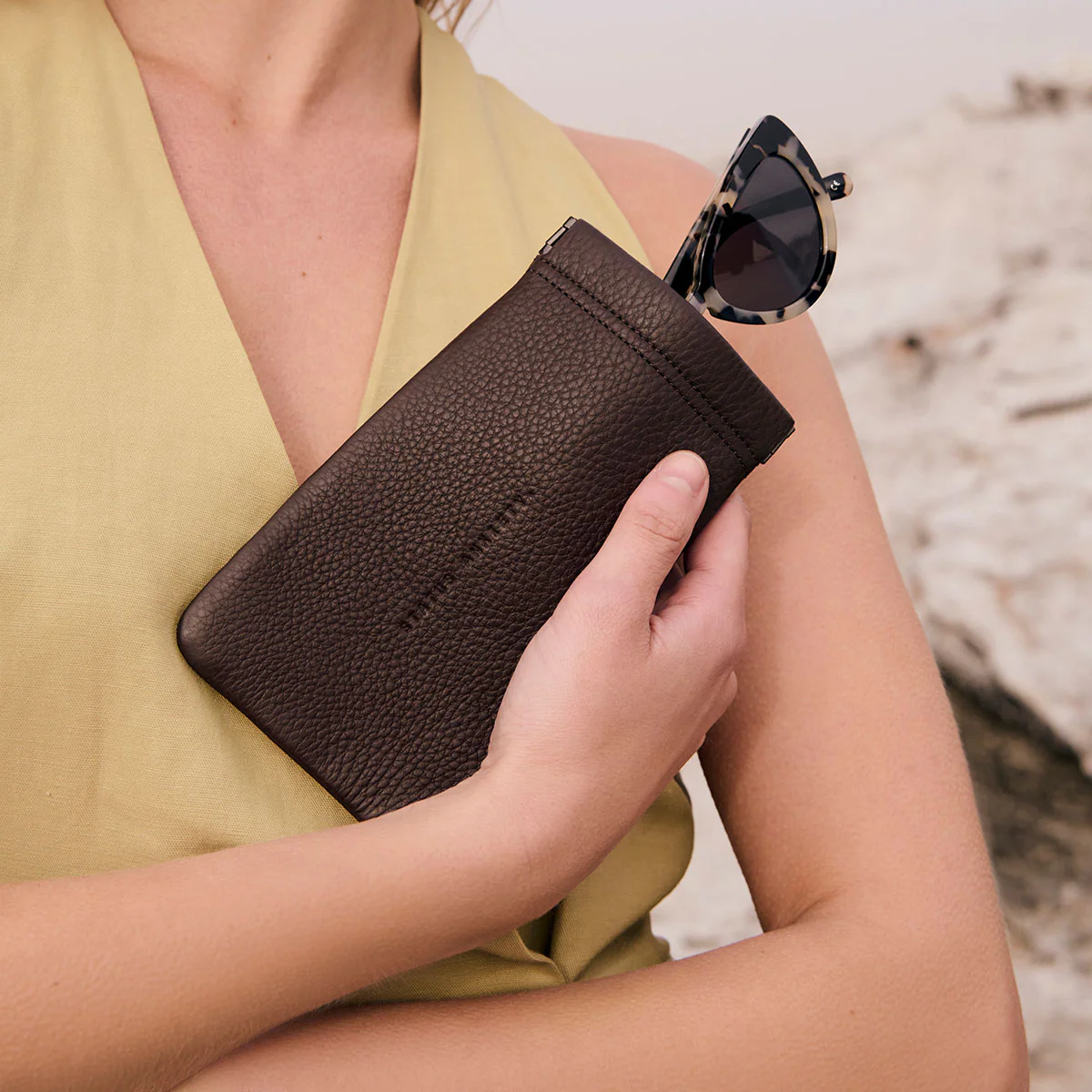 Keepsake Sunglasses Case - Cocoa - Image 5