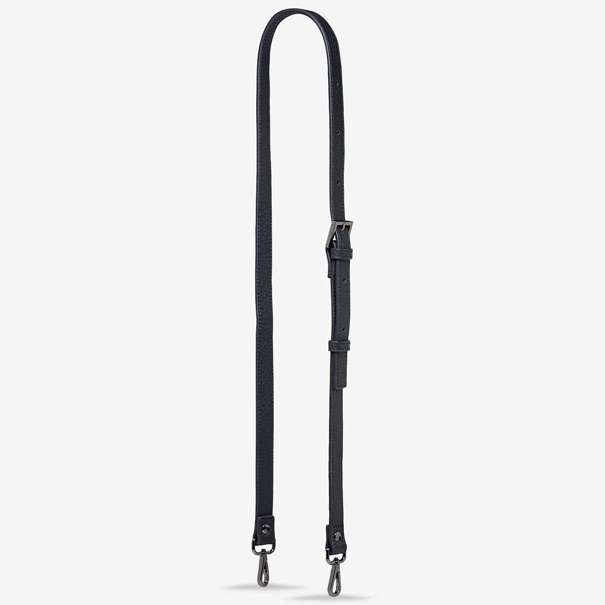 Leather Strap Thin - Midnight Blue