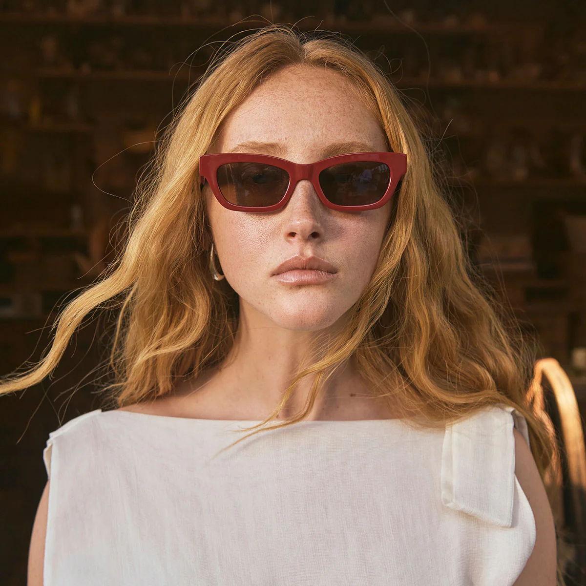 Levity Sunglasses - Cherry - Image 7