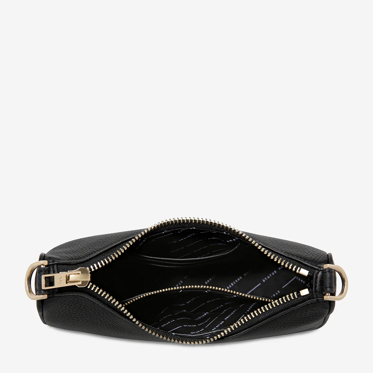 Look Both Ways Bag - Black/Brushed Gold - Image 5