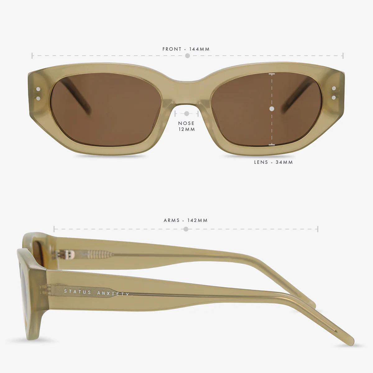 Luna Sunglasses - Pear - Image 6