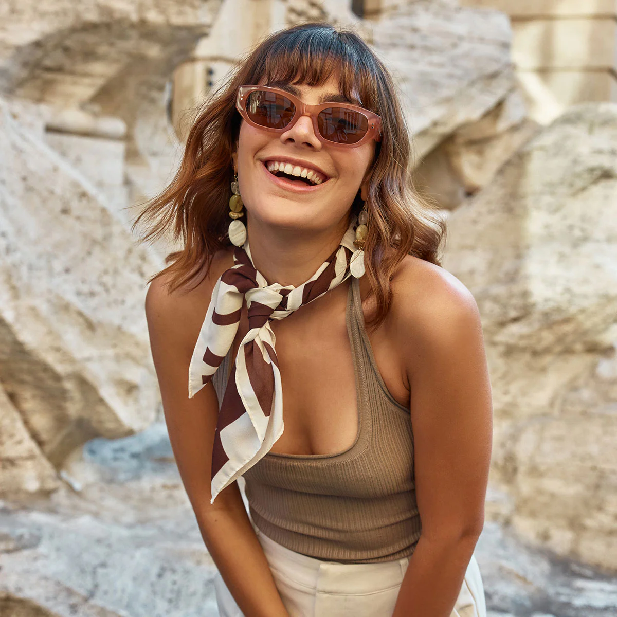 Luna Sunglasses - Rose - Image 8
