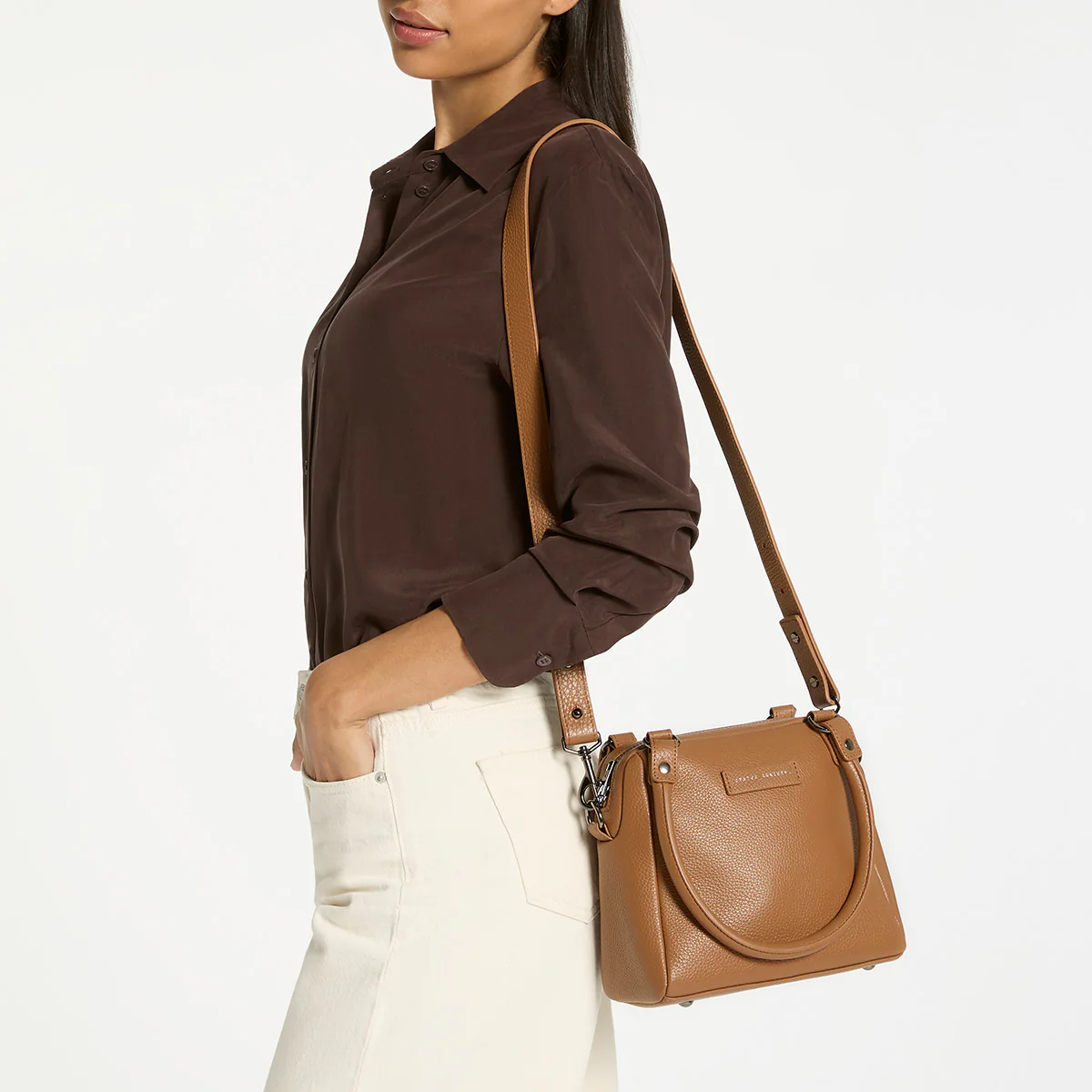 Mini Mountains Bag - Camel - Image 7