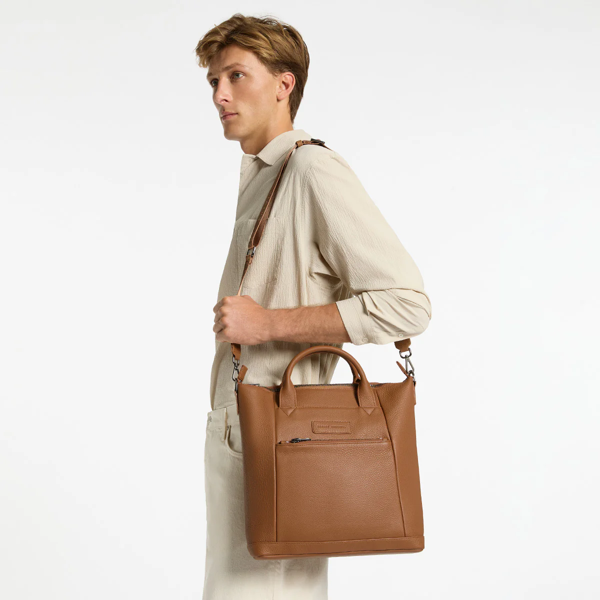 Mini Waves Bag - Camel - Image 13