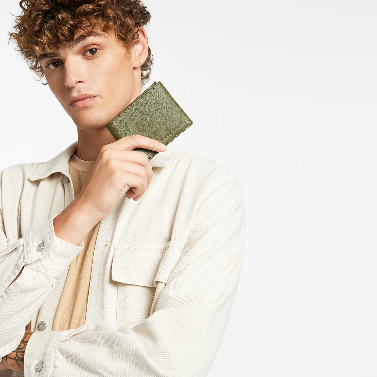 Noah Wallet - Khaki - Image 6