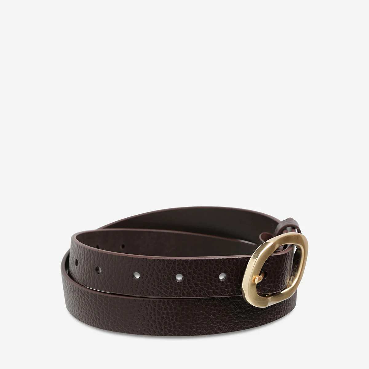 Nocturne Belt - Choc/Gold - Image 3