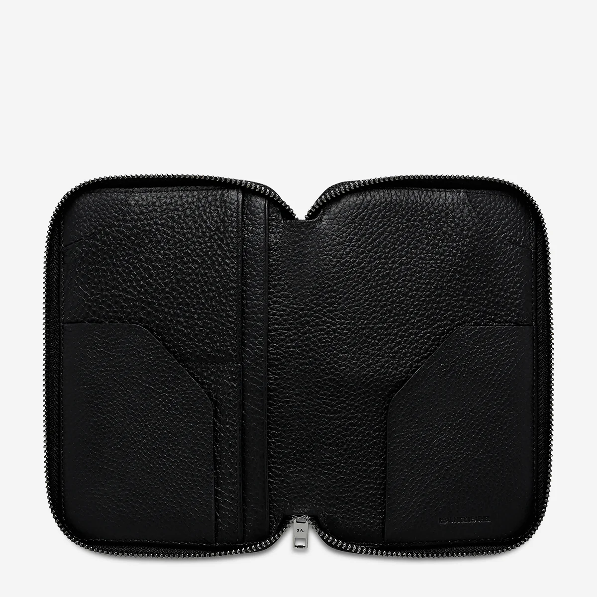 Nowhere To Be Found Passport Wallet - Black - Image 3