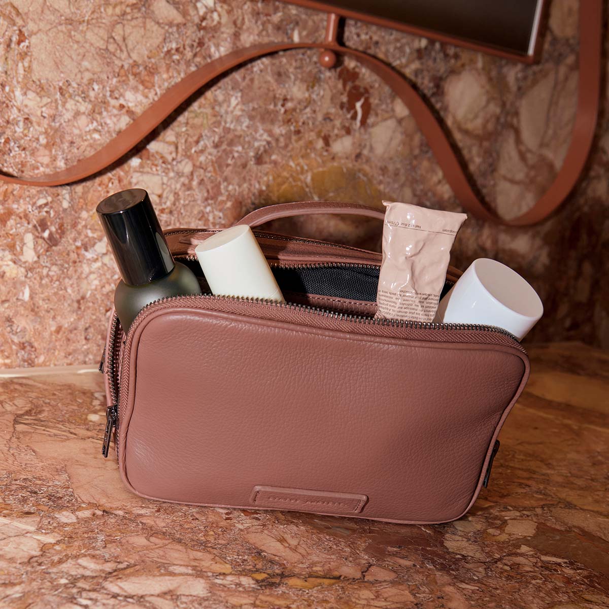 Other Side Toiletry Bag - Dusty Rose - Image 6