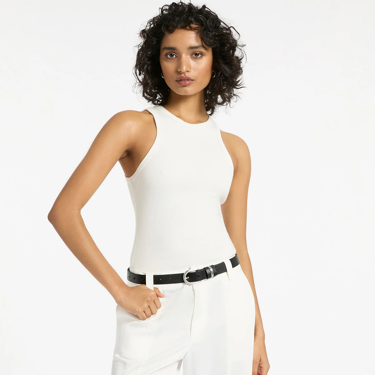 Over And Over Belt - Black/Silver - Image 7
