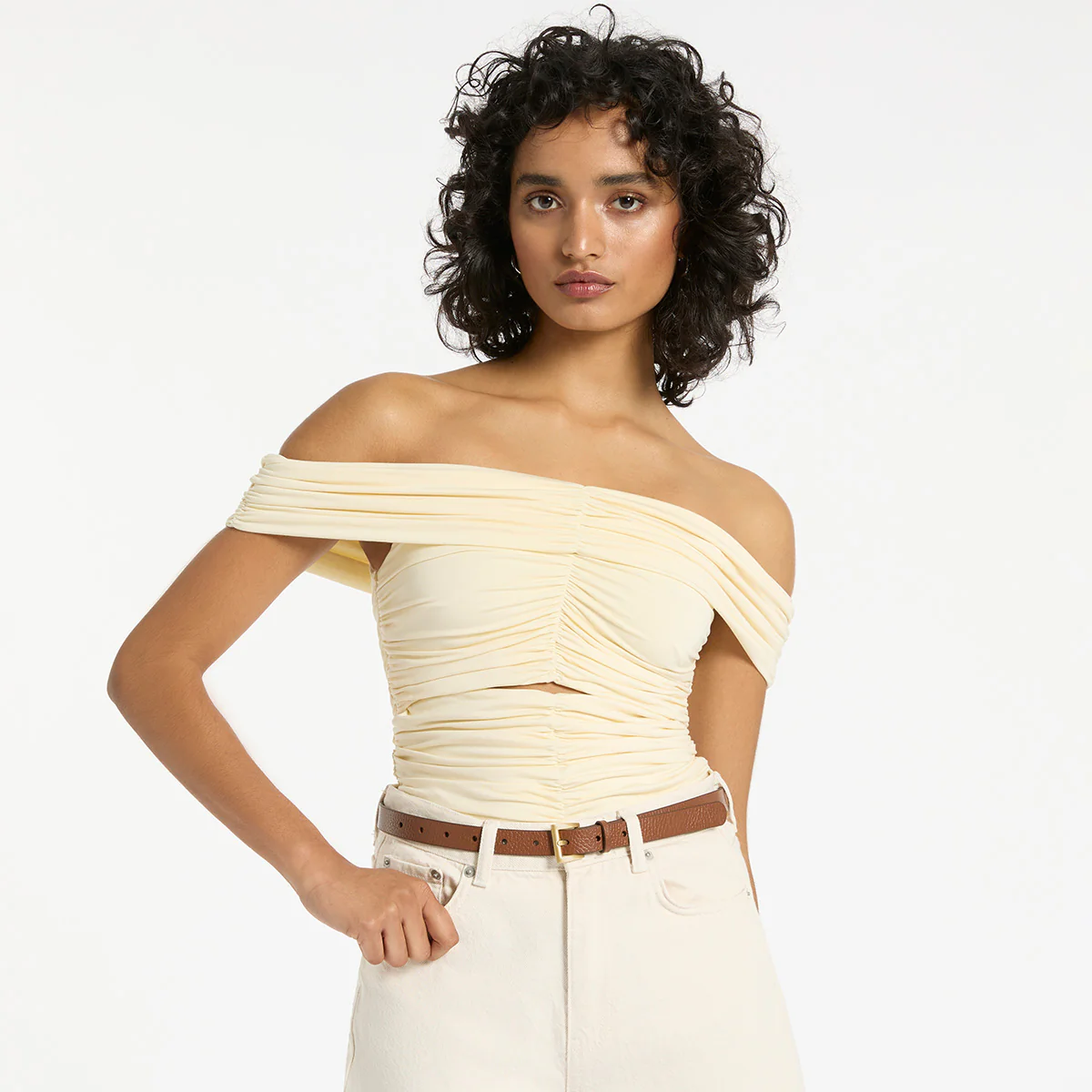 Part Of Me Belt - Tan/Gold - Image 7