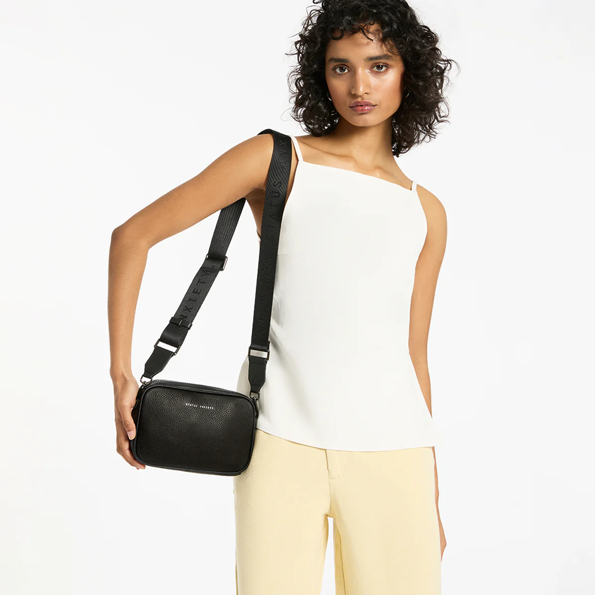Plunder Bag With Dual Straps - Black - Image 11