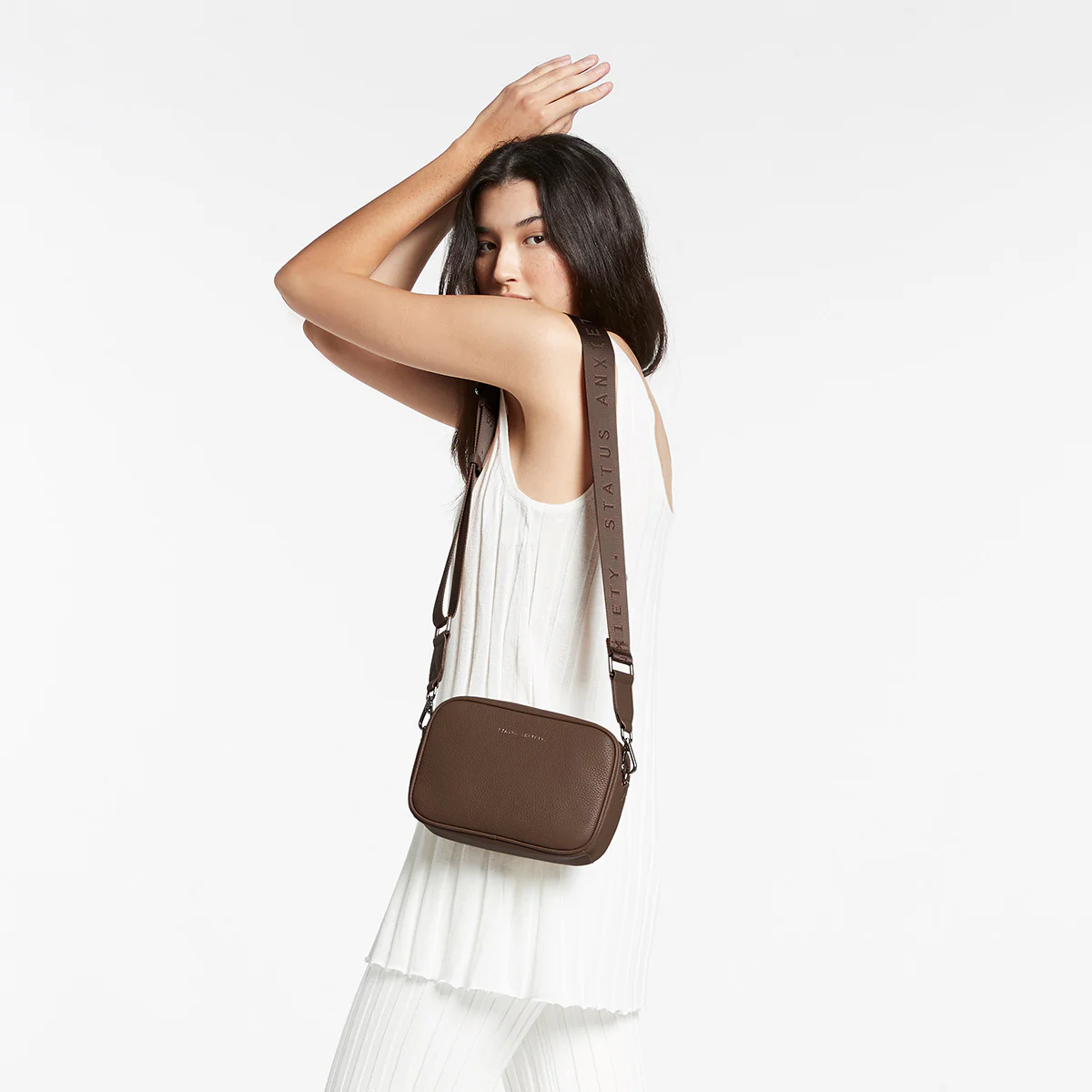 Plunder Bag With Dual Straps - Cocoa - Image 19