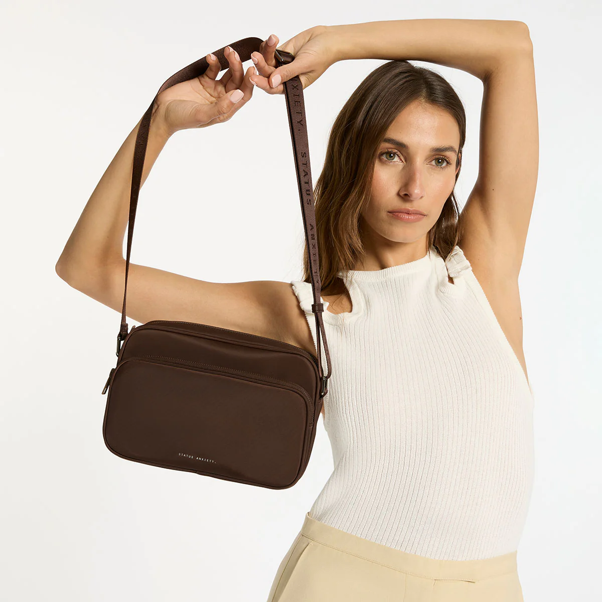 Rani Recycled Bag - Truffle - Image 8