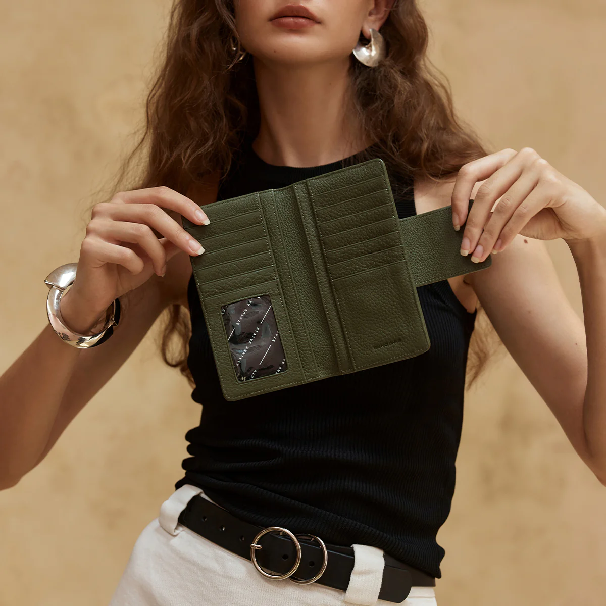 Ruins Wallet - Khaki - Image 7