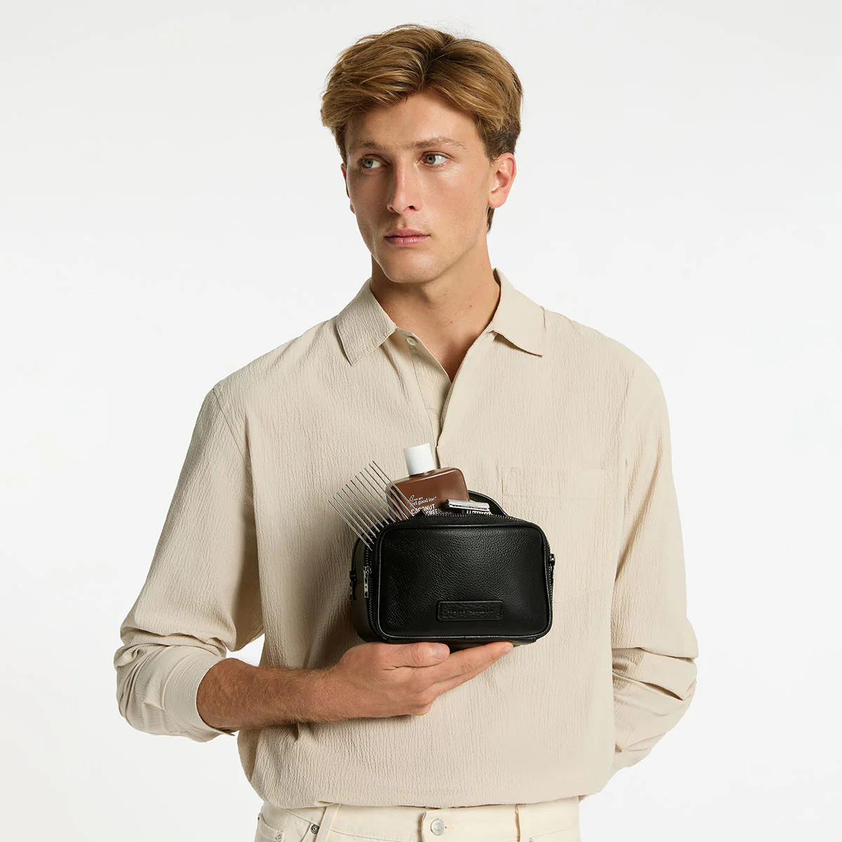 Sail On Toiletry Bag - Black - Image 7