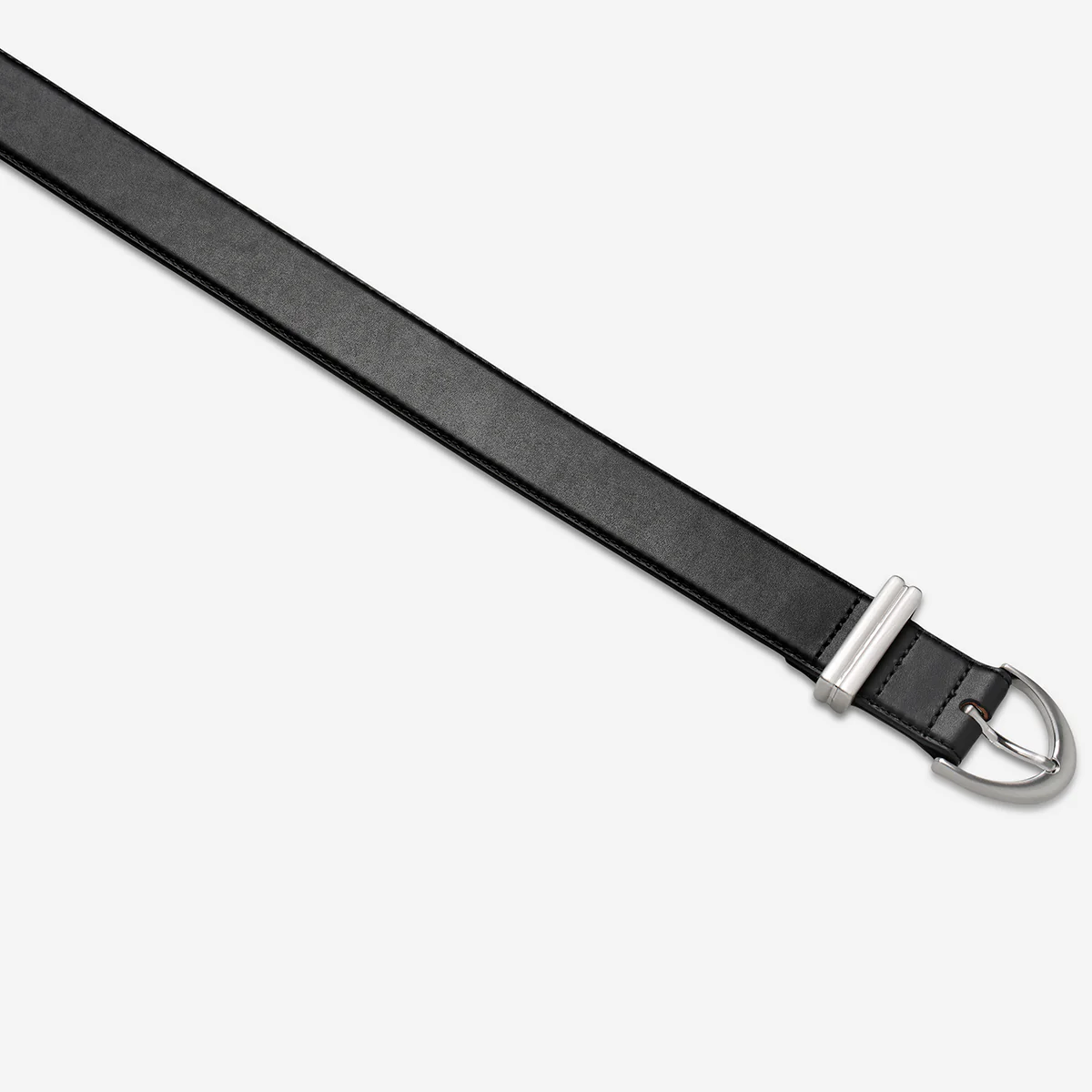 Under Your Spell Belt - Black Nappa/Silver - Image 4