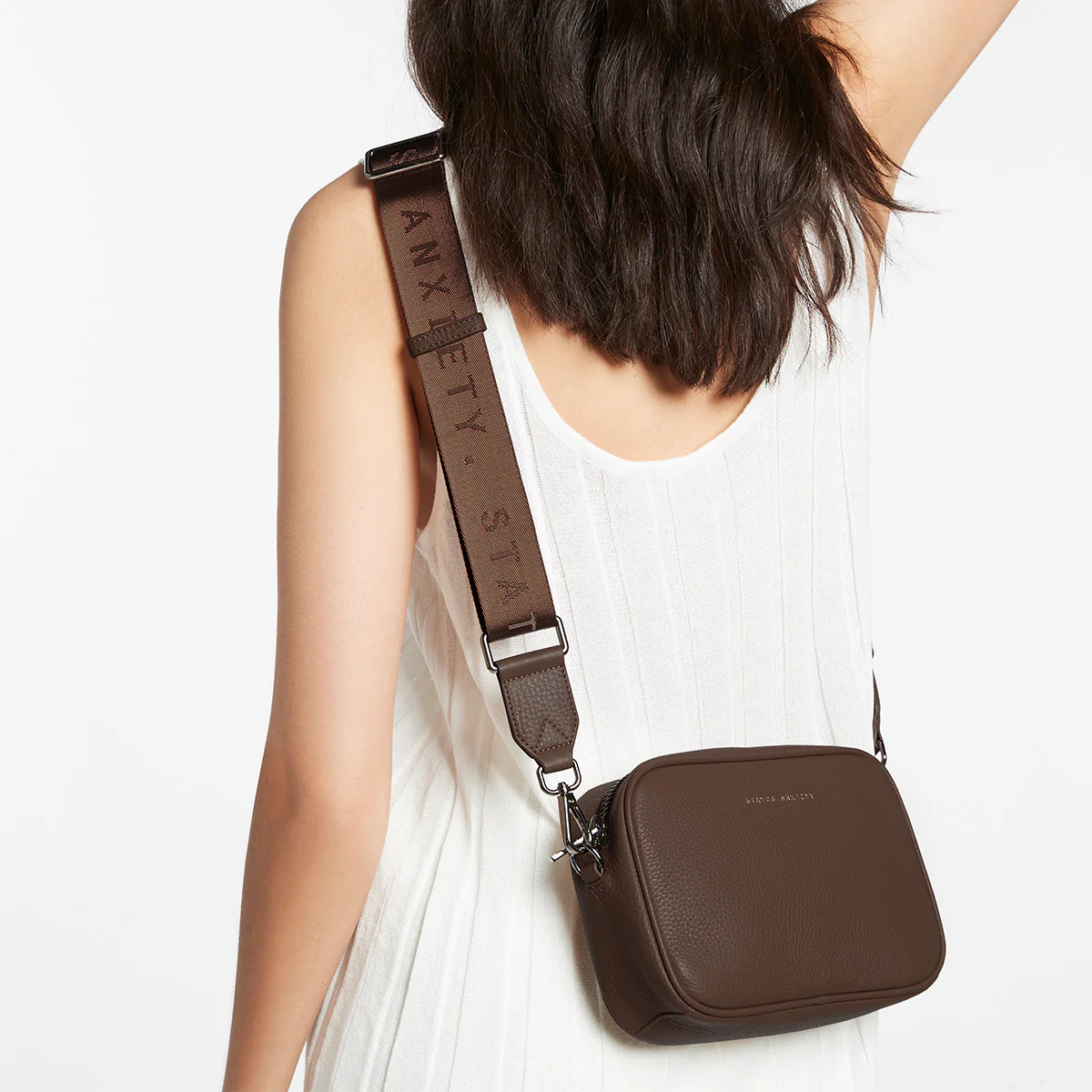 Plunder Bag With Dual Straps - Cocoa - Image 14