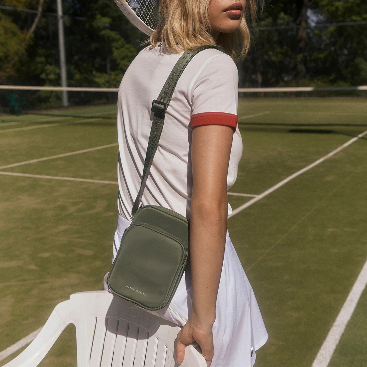 Winnie Recycled Bag - Olive - Image 12